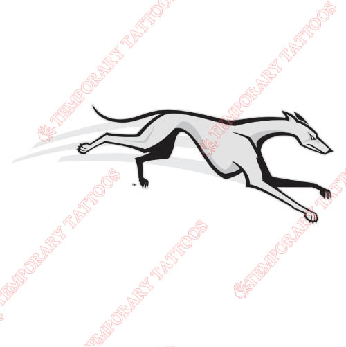 Loyola Maryland Greyhounds Customize Temporary Tattoos Stickers NO.4888